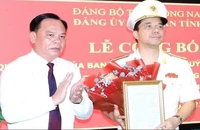 Đại tá Nguyễn Hồng Phong giữ chức Bí thư Đảng ủy Công an tỉnh Đồng Nai