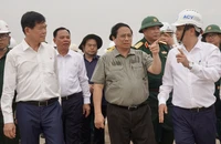 Hình ảnh Thủ tướng thị sát dự án sân bay Long Thành và cao tốc Biên Hòa - Vũng Tàu 