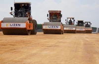 Toàn cảnh cao tốc Biên Hoà - Vũng Tàu đoạn qua tỉnh Đồng Nai