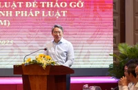 Đề xuất giải pháp tháo gỡ khó khăn, vướng mắc do quy định pháp luật