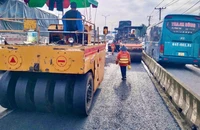 Đã xoá 'ma trận ổ voi' trên quốc lộ 51 sau khi Pháp Luật TP.HCM phản ánh
