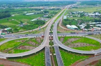 Hình ảnh 2 tuyến đường ngàn tỉ kết nối vào sân bay Long Thành sắp hoàn thành