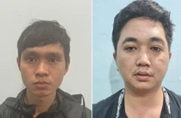 Hai kẻ trộm đang phá két sắt trong tiệm vàng thì bị công an bắt giữ