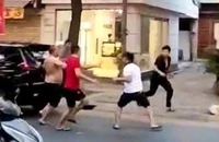 Tạm giữ 4 người liên quan vụ hỗn chiến trên đường sau va chạm giao thông