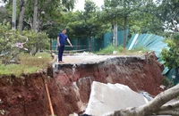 Đắk Nông công bố tình huống khẩn cấp về sụt lún, sạt lở đất