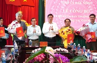Điều động nhiều nhân sự mới ở Đắk Nông