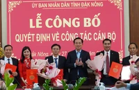 Điều động, bổ nhiệm hàng loạt nhân sự mới ở Đắk Nông và Đắk Lắk