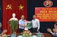 Phó trưởng Ban Dân tộc làm Phó trưởng Ban Nội chính Tỉnh ủy Đắk Lắk