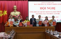 19 cán bộ chủ chốt ở Đắk Lắk nghỉ hưu trước tuổi