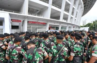 An ninh ở Bung Karno ra sao trước trận Indonesia - Việt Nam?
