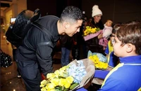 Ronaldo được chào đón cuồng nhiệt ở Al Nassr
