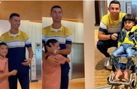 Đằng sau một Ronaldo lạnh lùng và “chảnh” là một con người khác