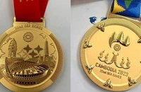 Cận cảnh những tấm huy chương SEA Games 32