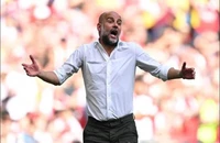 Chùm ảnh Man. City tan vỡ giấc mơ "ăn sáu" trước ngưỡng 'thiên đường'