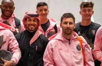 Messi đã đến Riyadh chờ tái đấu Ronaldo