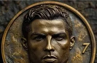 Bồ Đào Nha phát hành đồng xu 7 euro mang hình Ronaldo