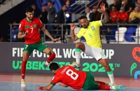 Brazil “chặn” thành công cuộc phiêu lưu của Morocco tại futsal World Cup 2024