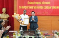 Mục tiêu khoác áo tuyển Việt Nam của Cao Pendant Quang Vinh 