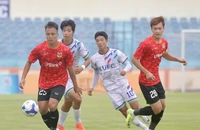 Sinh viên Hàn Quốc chia điểm với tân binh V-League Ninh Bình