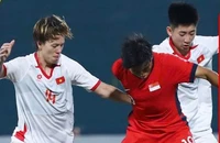 U-23 Việt Nam thắng khó Singapore, chờ tranh nhất bảng với Yemen