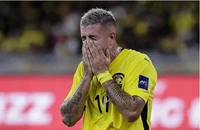 Tiền đạo Holgado đã đến Malaysia để hỗ trợ FAM kiện FIFA