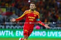 “Sát thủ mặt thẹo” 2 lần chọc thủng lưới Nguyễn Filip