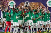 Chùm ảnh CLB Al Ahli bảo vệ thành công ngôi vô địch Champions League Elite