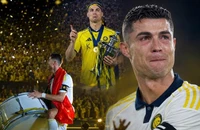 Chùm ảnh "King Ronaldo" lên ngôi ở Saudi Arabia
