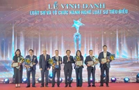 Liên đoàn Luật sư Việt Nam vinh danh các luật sư, tổ chức hành nghề luật sư 
