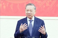 Toàn văn phát biểu của Tổng Bí thư Tô Lâm tại buổi làm việc với Ban Cán sự Đảng Bộ Tư pháp