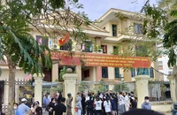 Hình ảnh trước phiên tòa nam sinh lớp 8 bị đánh tử vong ở Hà Nội