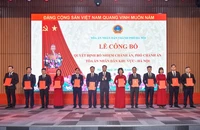 TAND TP Hà Nội công bố 12 chánh án TAND khu vực 