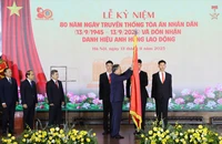 TAND Tối cao đón nhận danh hiệu Anh hùng Lao động 
