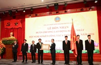 TAND TP Hà Nội vinh dự đón nhận Huân chương Lao động hạng Nhất
