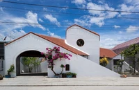 Ngôi nhà truyền thống của người Chăm ở Nha Trang