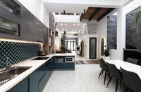 Ngôi nhà '2 trong 1' tối giản nhưng hiện đại ở An Khê, Gia Lai