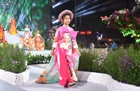Mãn nhãn với đêm trình diễn áo dài