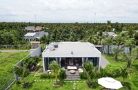 Biệt thự trên ốc đảo nhiệt đới ở tỉnh Tiền Giang