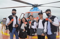 Phát triển lại tour du lịch ngắm TP.HCM trên cao bằng trực thăng 