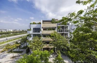 Nhà phố hiện đại tràn ngập hơi thở thiên nhiên ở Nha Trang