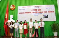 Báo Pháp Luật TP.HCM đạt giải báo chí về ĐBSCL