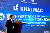 Cần Thơ khai mạc ngày hội Techfest Mekong 2022 'Khát vọng vùng đất chín rồng'