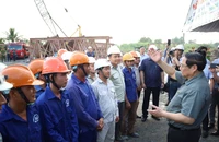 Thủ tướng khảo sát dự án cao tốc Châu Đốc – Cần Thơ – Sóc Trăng