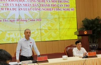 Ủy ban của Quốc hội đi khảo sát phục vụ thẩm tra dự án Luật công nghiệp công nghệ số tại Cần Thơ