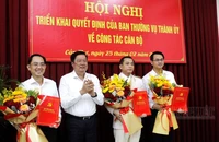 Thành ủy Cần Thơ điều động, bổ nhiệm nhiều cán bộ