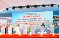 TP Cần Thơ: Khởi công dự án nâng cấp, mở rộng 7km của Quốc lộ 91