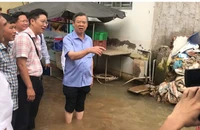Chủ tịch Cần Thơ lội nước, vận động người dân bàn giao mặt bằng dự án Quốc lộ 91