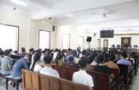 Hàng trăm bị hại ngồi kín phòng xử vụ lừa đảo và cảnh báo của tòa