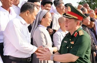 Đại tướng Nguyễn Trọng Nghĩa gặp mặt 100 già làng, trưởng thôn, người có uy tín khu vực Nam Bộ