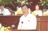 Trưởng Ban Tổ chức Trung ương Nguyễn Duy Ngọc tiếp xúc cử tri tại Cần Thơ